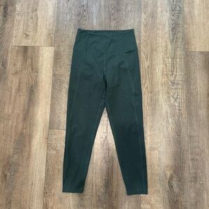 Girlfriend Collective Dark Green Leggings Size S